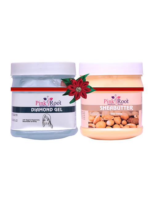 pink root diamond gel 500gm with saffron cream 500gm - 17446114 - Very Small Image - 1