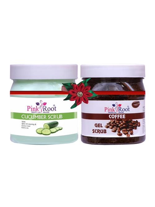 pink root cucumber scrub 500gm with cocoa butter cream 500gm - 17446538 - Very Small Image - 1
