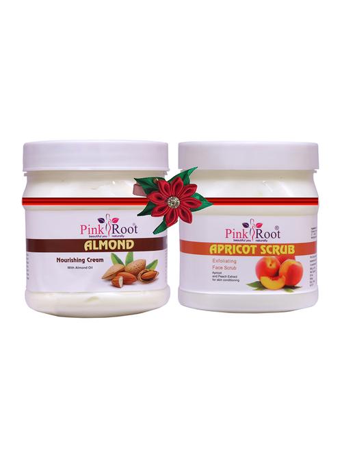 pink root gold scrub 500gm with shea butter cream 500gm - 17446684 - Very Small Image - 1