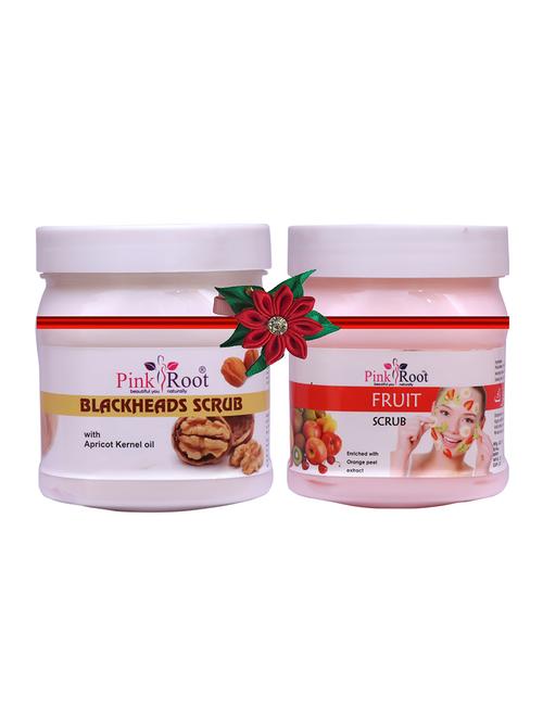 pink root blackheads scrub 500gm with fruit mask 500gm - 17446772 - Very Small Image - 1