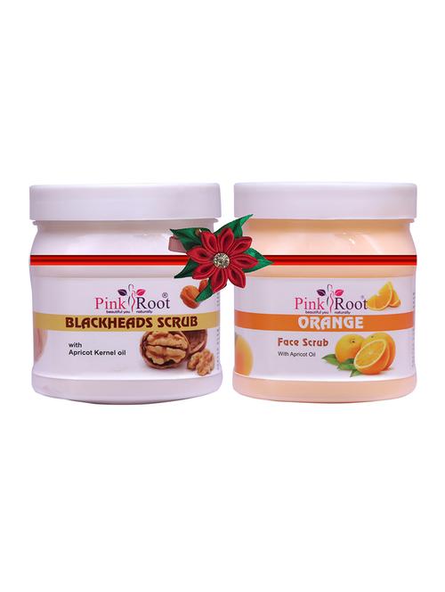 pink root blackheads scrub 500gm with neem scrub 500gm - 17446781 - Very Small Image - 1
