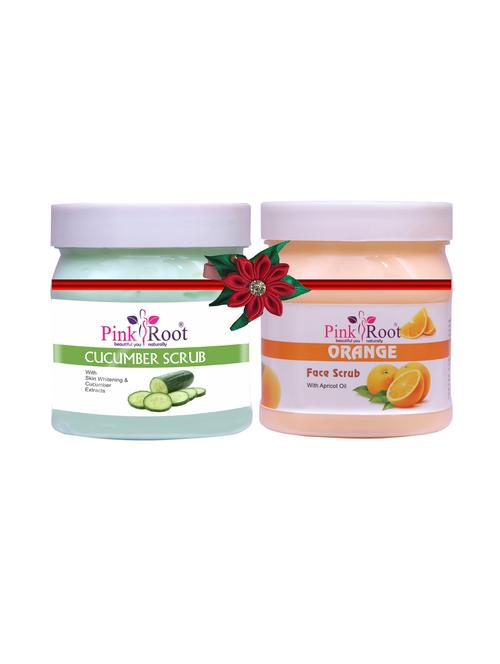 pink root cucumber scrub 500gm with neem scrub 500gm - 17447542 - Very Small Image - 1