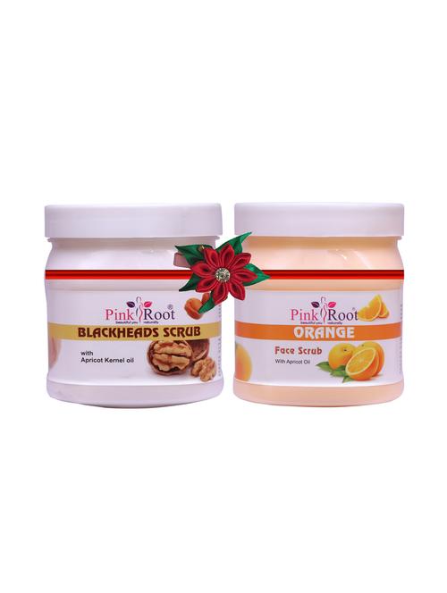 pink root blackheads scrub 500gm with neem scrub 500gm - 17447813 - Very Small Image - 1