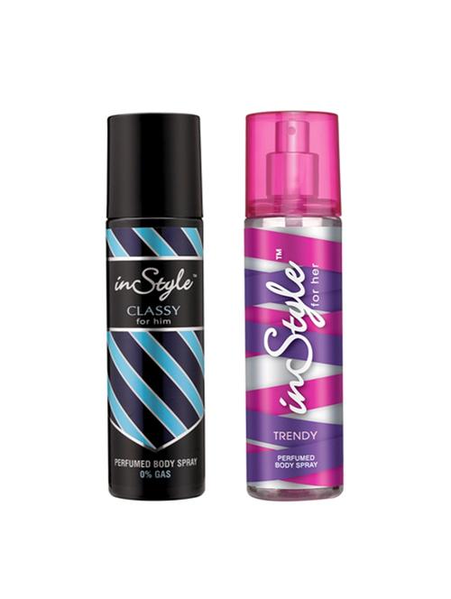 instyle classy & trendy deo 135ml (pack of 2) - 17449637 - Very Small Image - 1