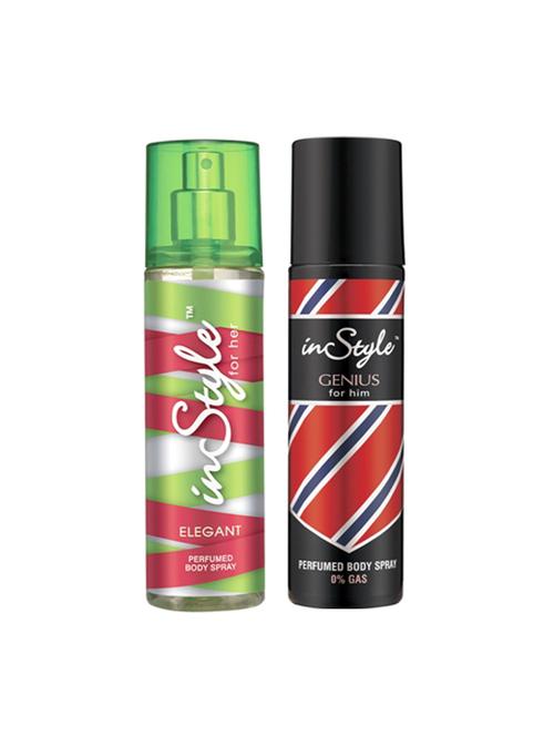 instyle elegant & genius deo 135ml (pack of 2) - 17449644 - Very Small Image - 1
