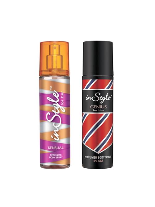 instyle sensual & genius deo 135ml (pack of 2) - 17449656 - Very Small Image - 1