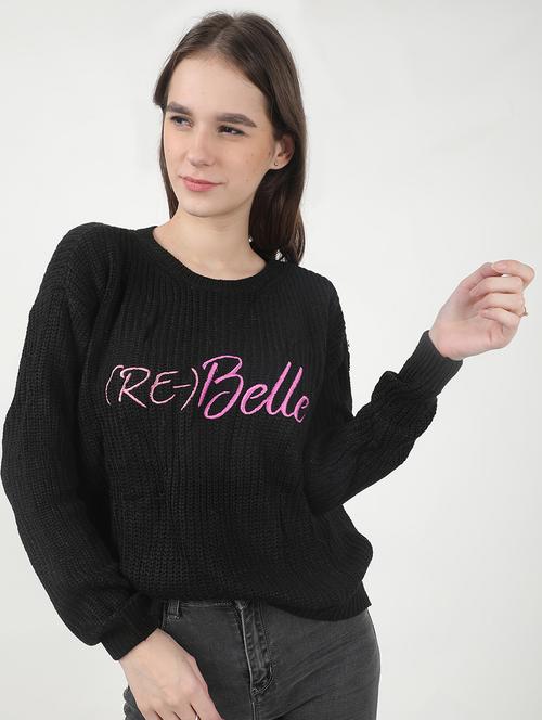 quirky embroidered pullover - 17450616 - Very Small Image - 1