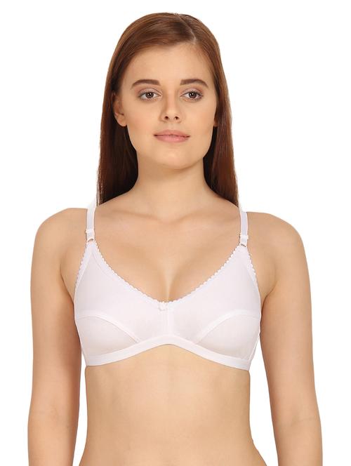 floral patch solid regular bra - 17452752 - Very Small Image - 1