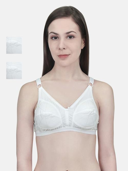 set of 3 floral patch bra - 17452813 - Very Small Image - 1