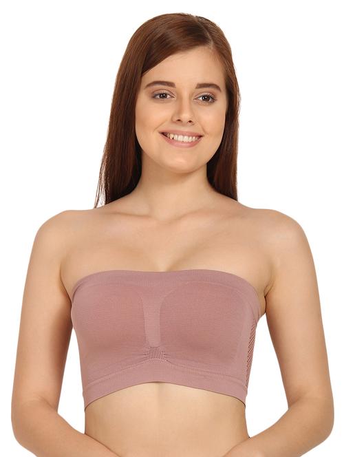 pink nylon tube bra - 17452862 - Very Small Image - 1
