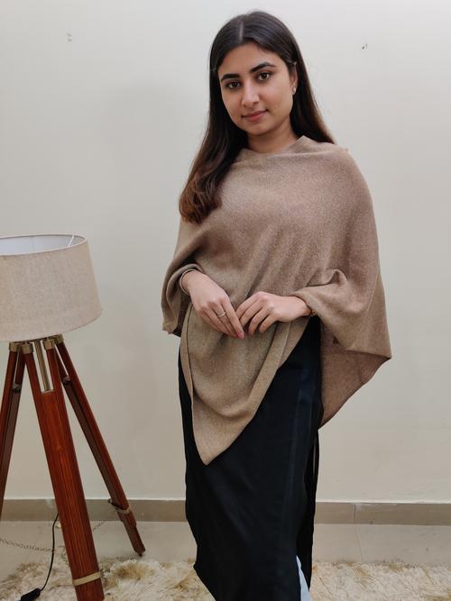 women beige shrug. - 17452917 - Very Small Image - 1