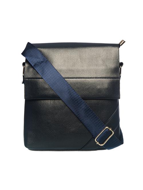 blue leather messenger messengerbag - 17452933 - Very Small Image - 1