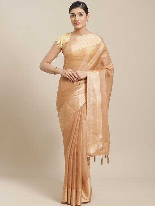 self design woven saree - 17454087 - Very Small Image - 1