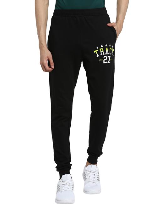 black printed jogger - 17456054 - Very Small Image - 1