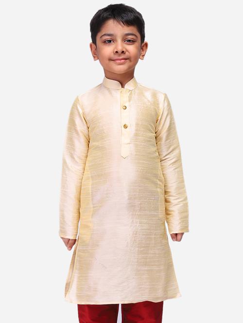dupion silk kurta - 17456697 - Very Small Image - 1