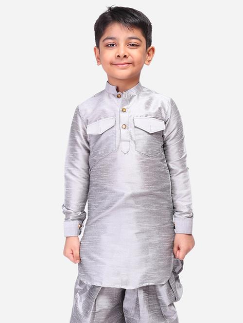 dupion silk kurta - 17456707 - Very Small Image - 1
