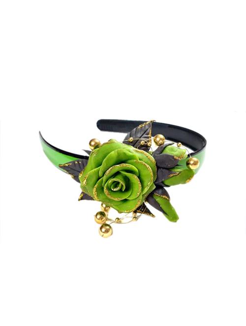 unique indian crafts handmade artificial jewellery hairband - 17456999 - Very Small Image - 1