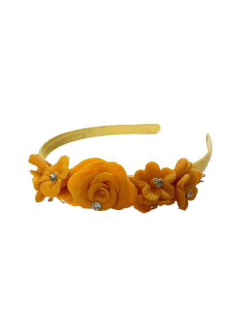 yellow crystal hair band - 17457025 - Very Small Image - 1