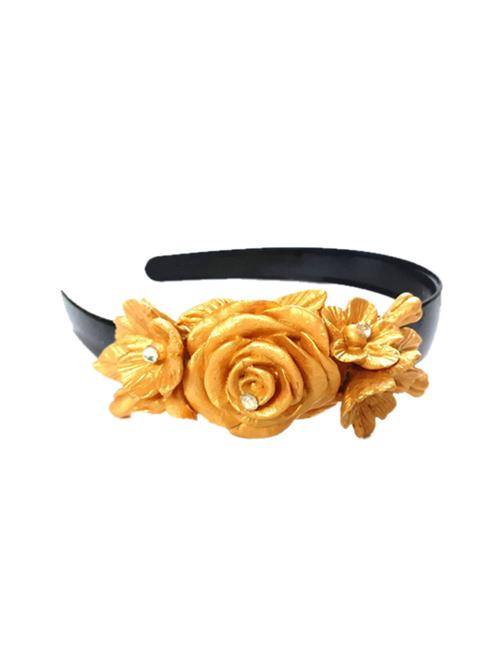 yellow crystal hair band - 17457056 - Very Small Image - 1