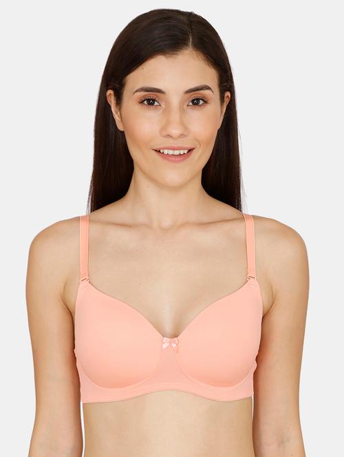 orange nylon tshirt bra - 17457389 - Very Small Image - 1