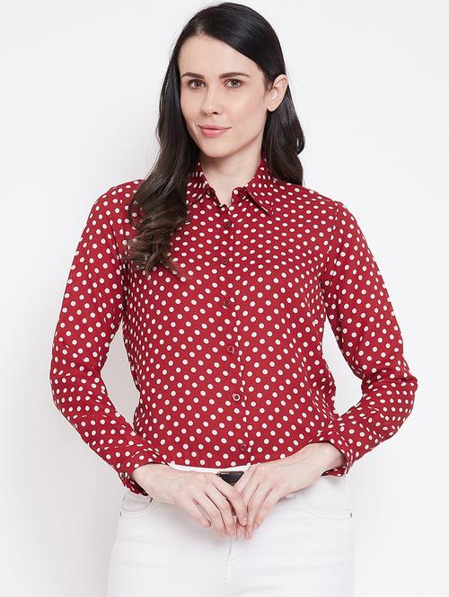 long sleeved polka dot shirt - 17457962 - Very Small Image - 1