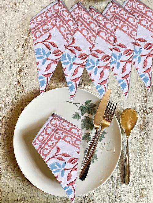 cotton multipurpose kitchen napkin (pack of 6) - 17458700 - Very Small Image - 1