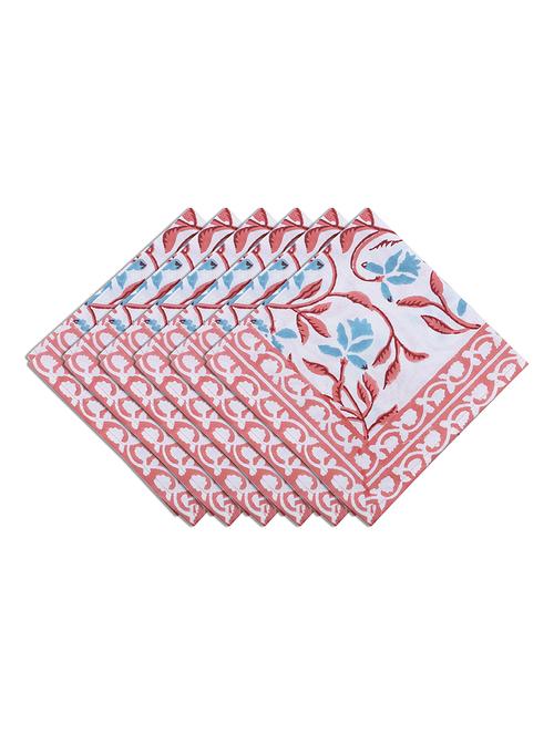 cotton multipurpose kitchen napkin (pack of 6) - 17458713 - Very Small Image - 1