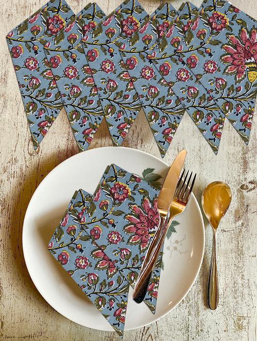 cotton multipurpose kitchen napkin (pack of 8) - 17458719 - Very Small Image - 1