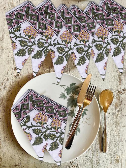 cotton multipurpose kitchen napkin (pack of 8) - 17458723 - Very Small Image - 1