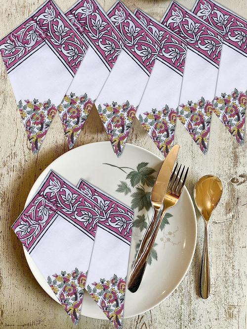 cotton multipurpose kitchen napkin (pack of 8) - 17458728 - Very Small Image - 1