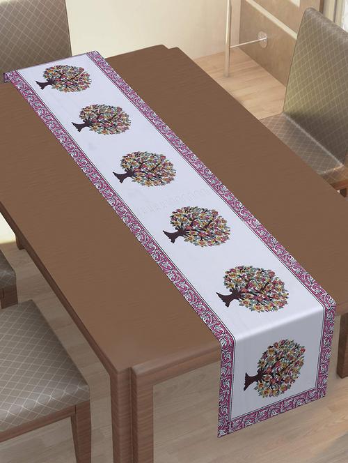 cotton printed table runner - 17459149 - Very Small Image - 1