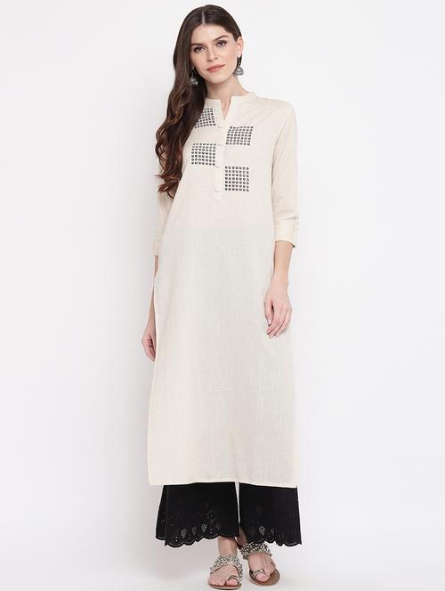 sloid straight kurta - 17459481 - Very Small Image - 1