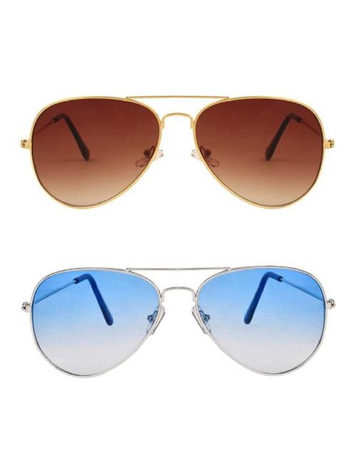 hipe combo aviator sunglasses for unisex - 17460289 - Very Small Image - 1