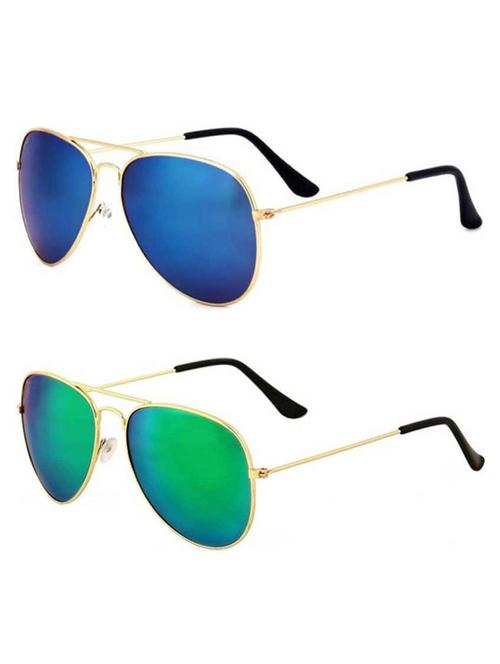 hipe combo aviator sunglasses for unisex - 17460290 - Very Small Image - 1