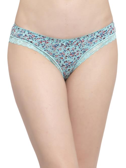 green cotton bikini panty - 17461073 - Very Small Image - 1