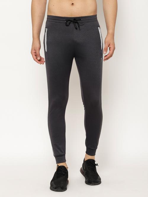 charcoal grey side taped jogger - 17461282 - Very Small Image - 1