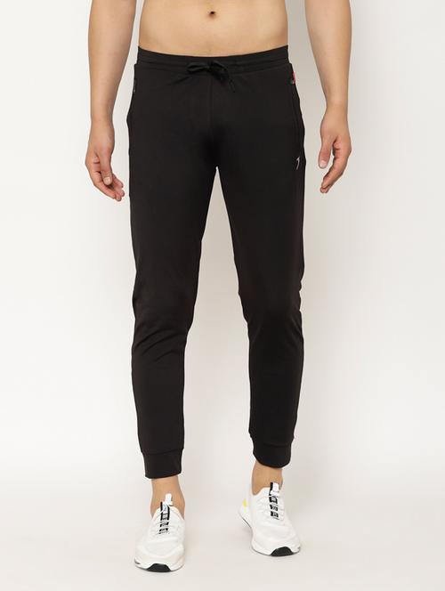 black solid jogger - 17461288 - Very Small Image - 1