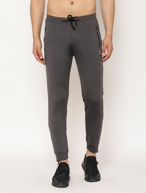 grey solid jogger - 17461289 - Very Small Image - 1