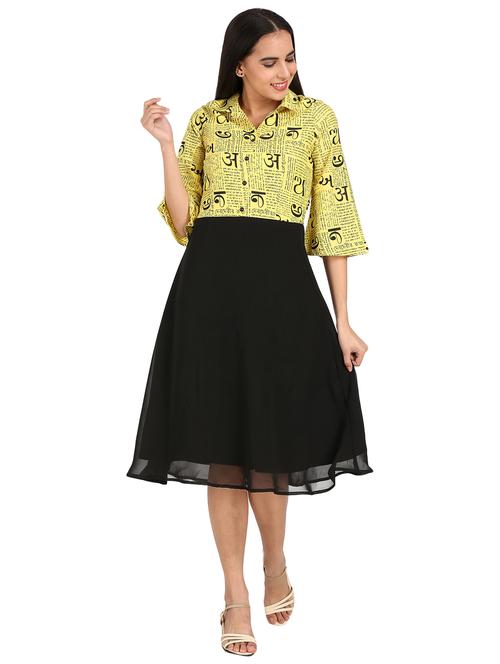 color block shirt dress - 17461442 - Very Small Image - 1