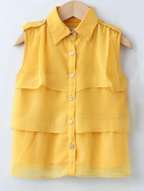 yellow solid layered top - 17465698 - Very Small Image - 1