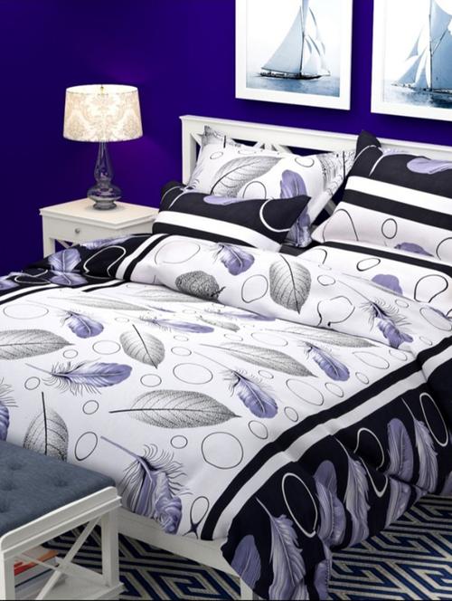 galce cotton double bedsheet with 2 pillow covers - 17467351 - Very Small Image - 1