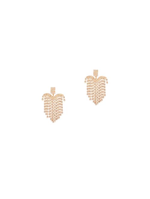 white metal drop earring - 17468768 - Very Small Image - 1