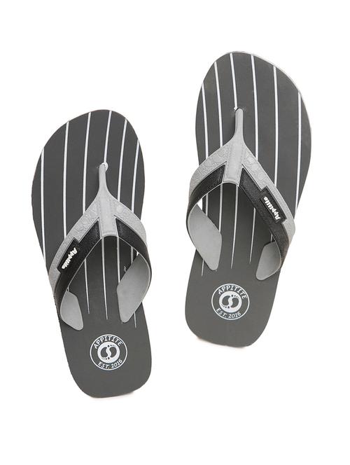grey rubber toe separator flip flops - 17468958 - Very Small Image - 1