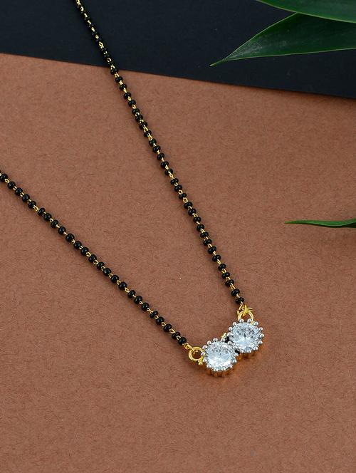 gold metal mangalsutra - 17470273 - Very Small Image - 1