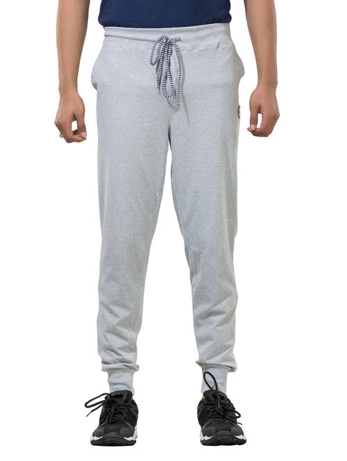 grey cotton joggers track pant - 17470464 - Very Small Image - 1