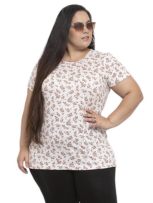 printed plus tee - 17470900 - Very Small Image - 1