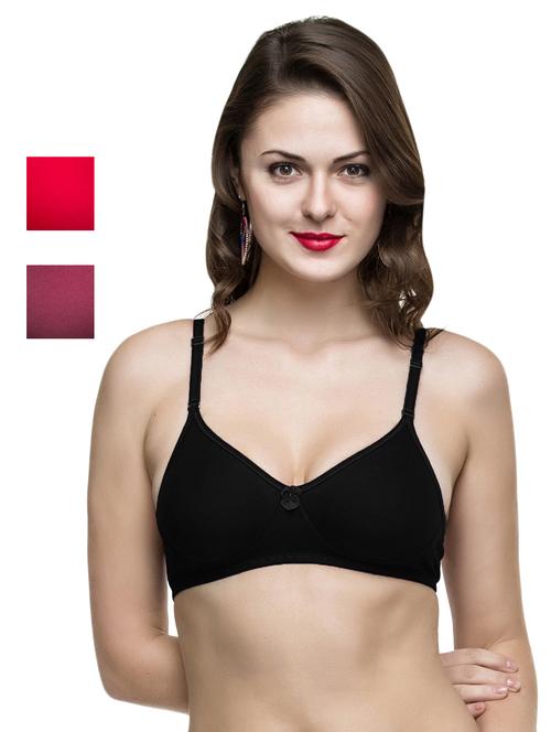 set of 3 detachable strap t-shirt bra - 17471897 - Very Small Image - 1