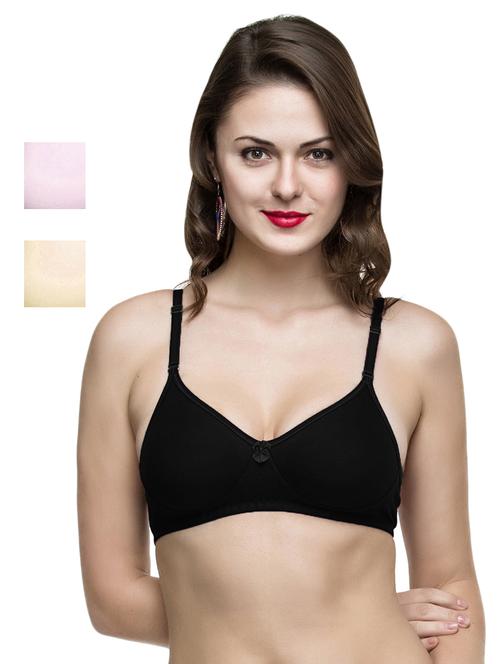 set of 3 detachable strap t-shirt bra - 17471927 - Very Small Image - 1