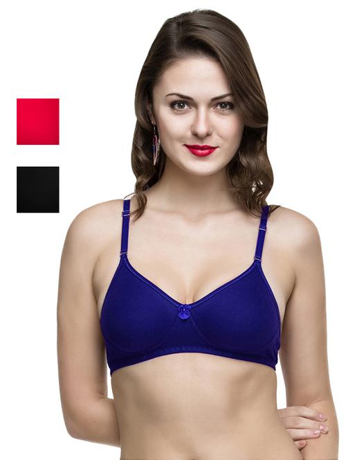 set of 3 detachable strap t-shirt bra - 17471929 - Very Small Image - 1