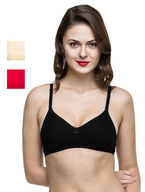 set of 3 detachable strap t-shirt bra - 17471930 - Very Small Image - 1